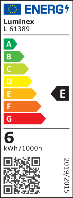 Energetický štítek Luminex L 61389