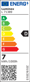 Luminex L 71389 energy label