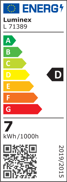 Luminex L 71389 energy label