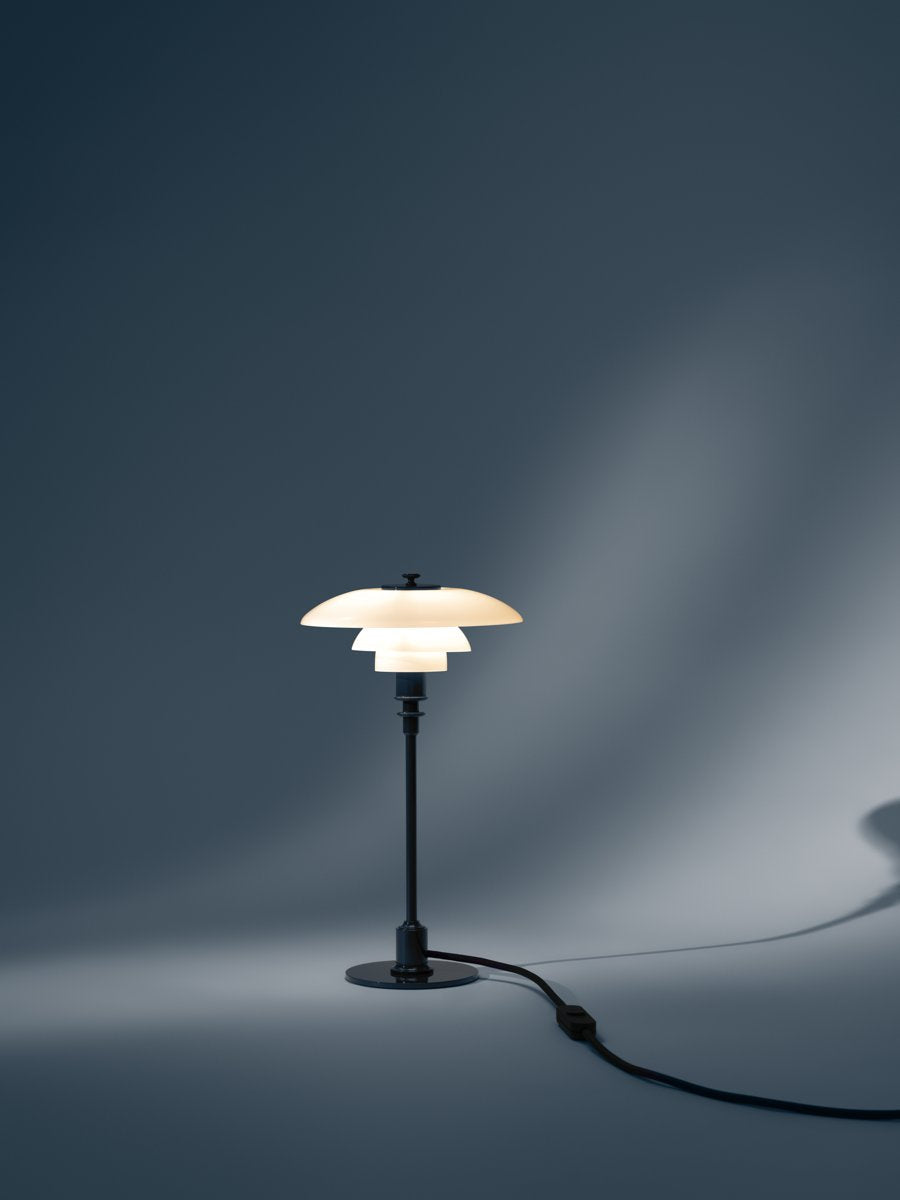 Louis Poulsen PH 2/1 stolní lampa Glossy Deep Blue
