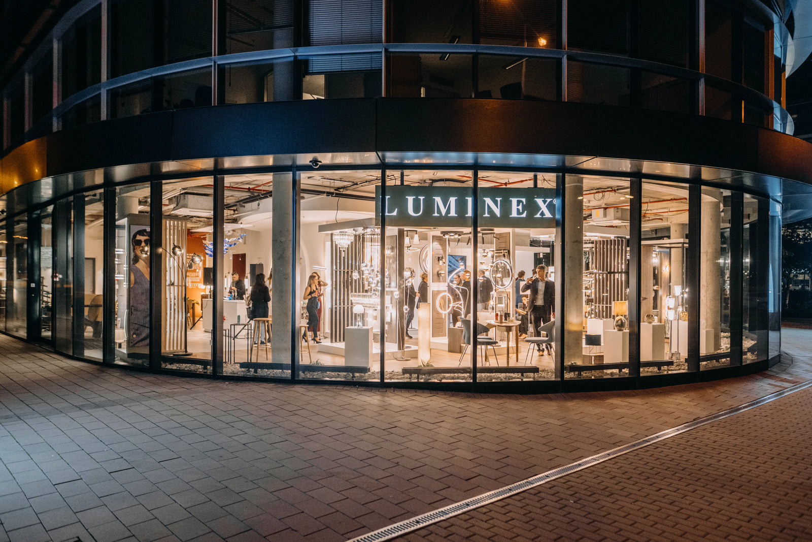 Showroom LUMINEX v Praze