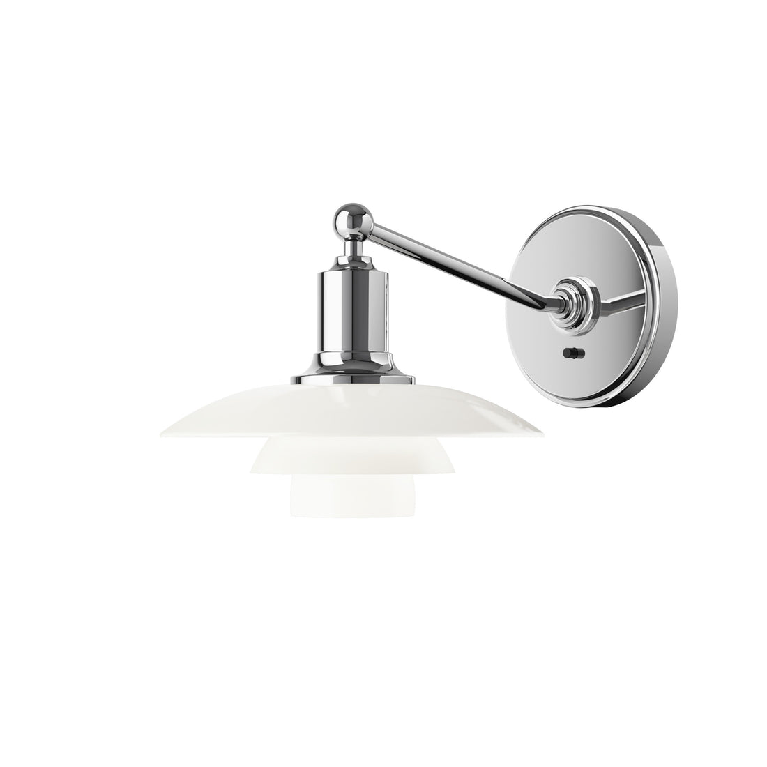 Louis Poulsen PH 2/1 wall light White Opal Glass by Louis Poulsen