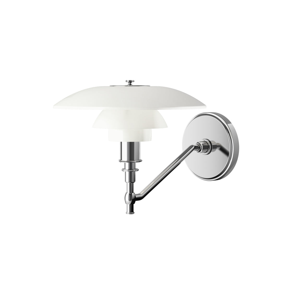Louis Poulsen PH 3/2 wall light White Opal Glass by Louis Poulsen