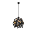 LEAVY | Chandelier | Black mat | Metal