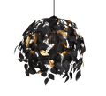 LEAVY | Chandelier | Black mat | Metal