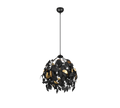 LEAVY | Chandelier | Black mat | Metal
