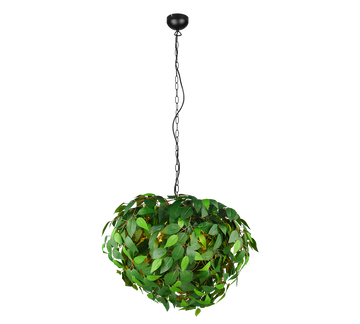 LEAVY | Pendant | Black mat | Metal