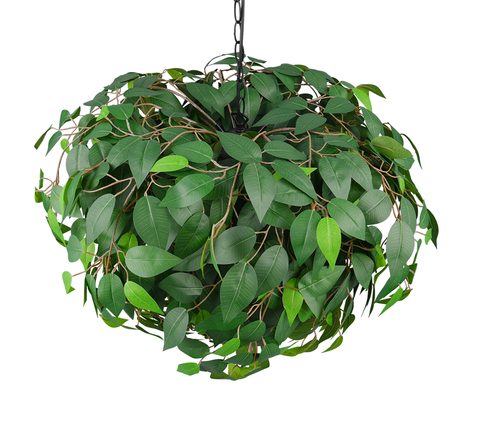 LEAVY | Pendant | Black mat | Metal
