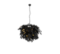 LEAVY | Chandelier | Black mat | Metal