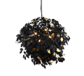 LEAVY | Chandelier | Black mat | Metal