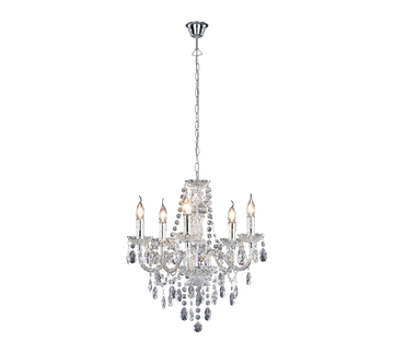 LÜSTER | Chandelier | Chrome | Metal