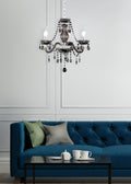 LÜSTER | Chandelier | Chrome | Metal