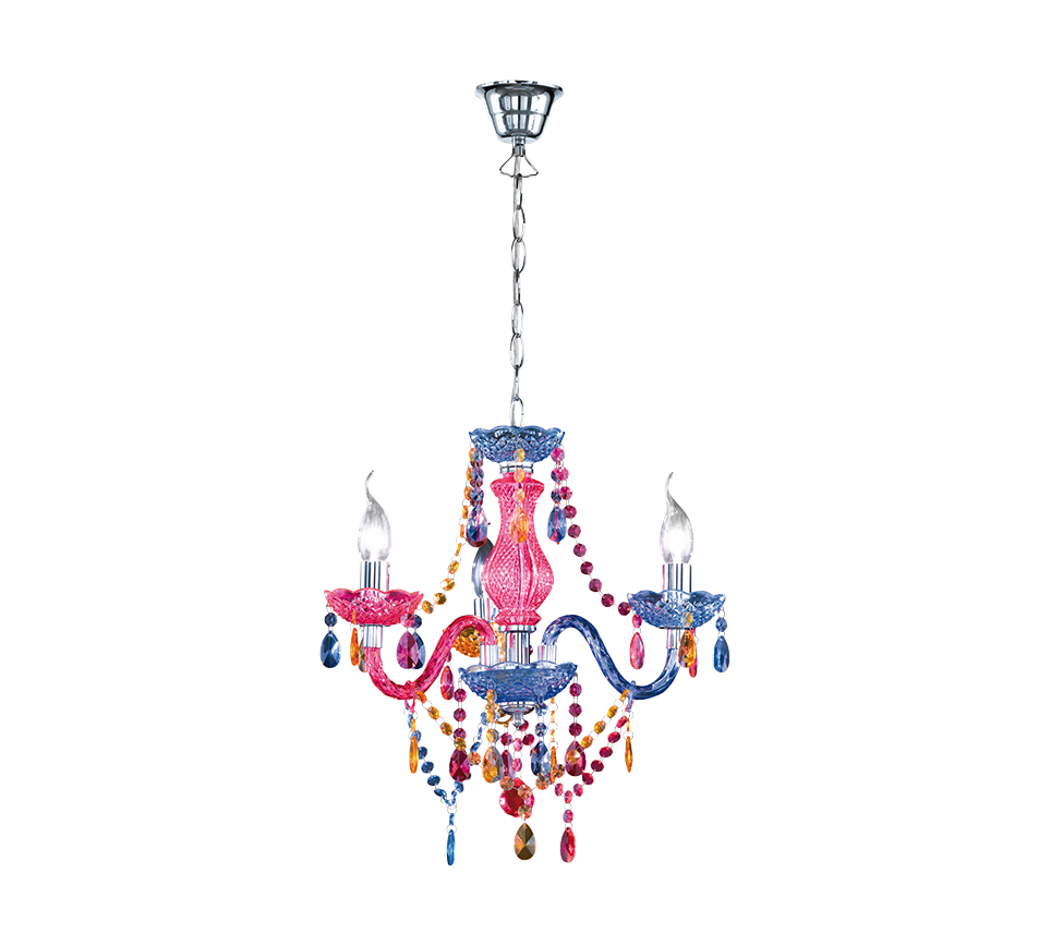 LÜSTER | Chandelier | Chrome | Metal