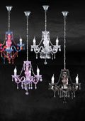 LÜSTER | Chandelier | Chrome | Metal