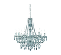 LÜSTER | Chandelier | Chrome | Metal