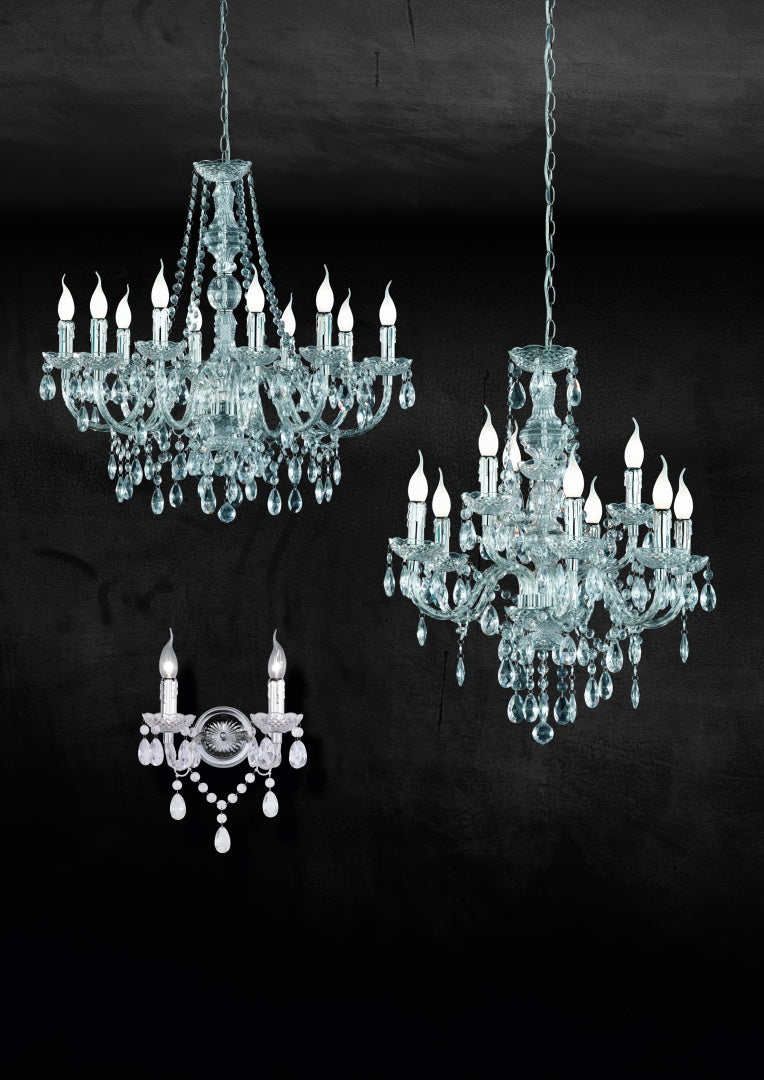 LÜSTER | Chandelier | Chrome | Metal