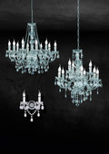 LÜSTER | Chandelier | Chrome | Metal