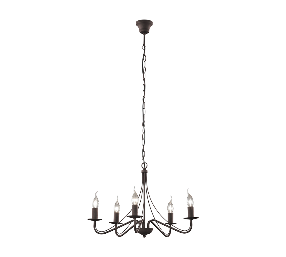 COUNTRY | Chandelier | Rusty | Metal