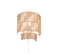 SATNA | Wall lamp | Brown | Papiergarn