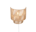 SATNA | Wall lamp | Brown | Papiergarn