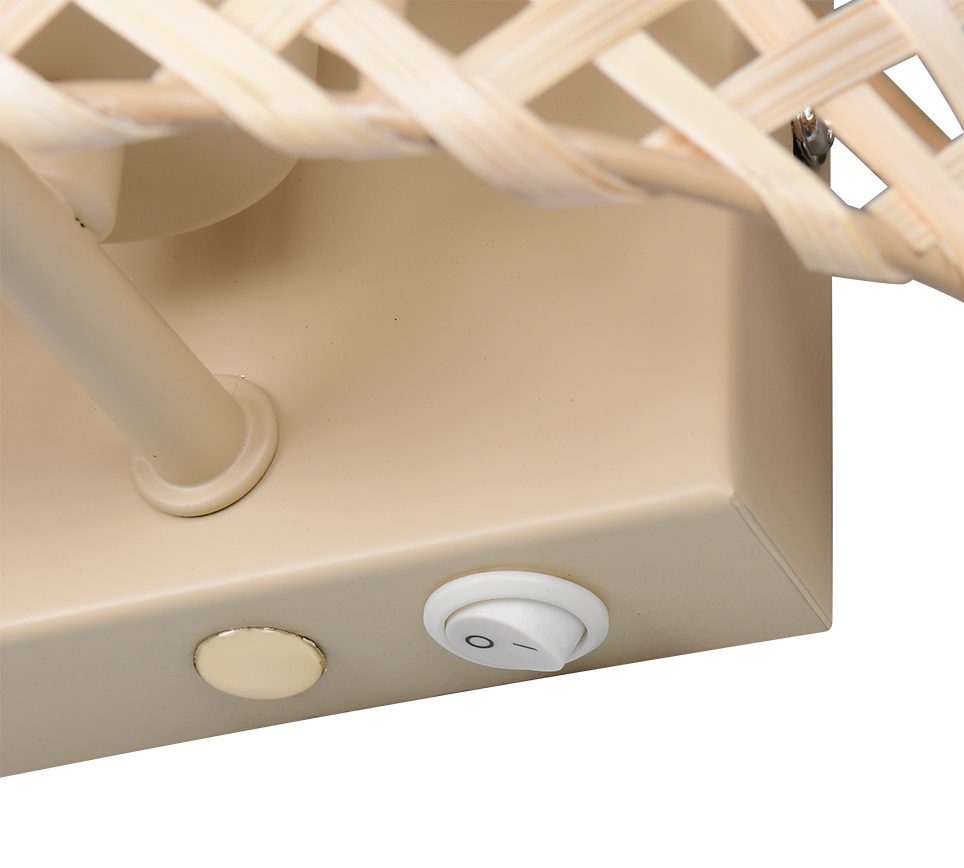 BINA | Wall lamp | Fawn | Metal