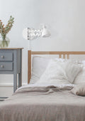 SCISSOR | Wall lamp | White mat | Metal