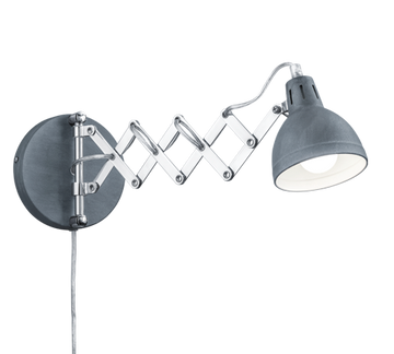 SCISSOR | Wall lamp | Concrete look | Metal