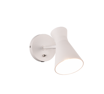 ENZO | Wall lamp | White mat | Metal
