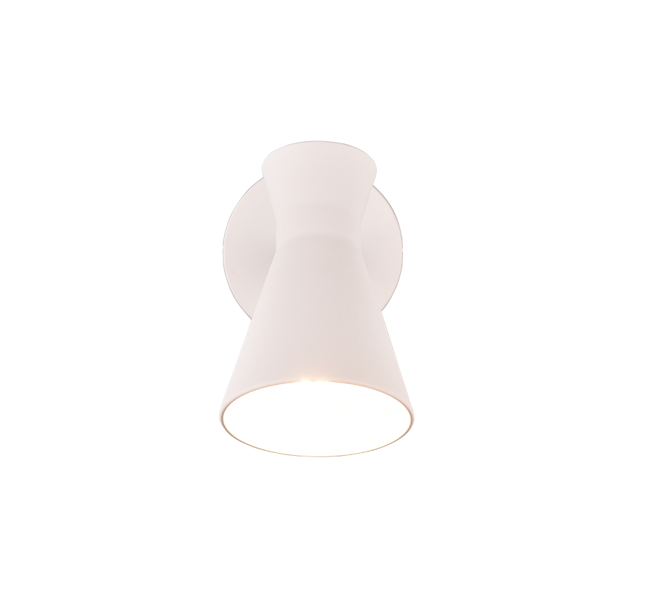ENZO | Wall lamp | White mat | Metal