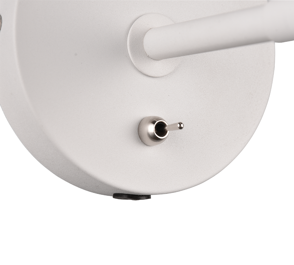 ENZO | Wall lamp | White mat | Metal