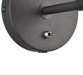 ENZO | Wall lamp | Black mat | Metal