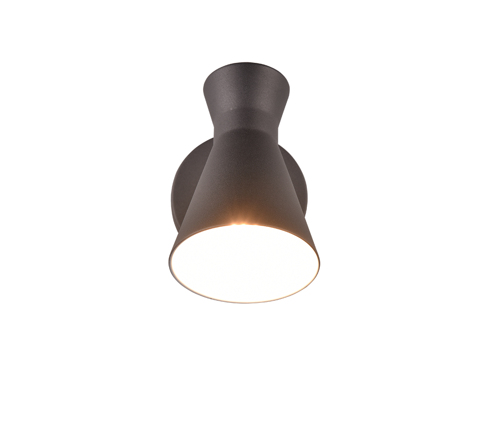 ENZO | Wall lamp | Black mat | Metal