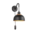 PUNCH | Wall lamp | Black mat | Metal