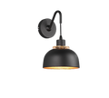 PUNCH | Wall lamp | Black mat | Metal