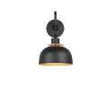 PUNCH | Wall lamp | Black mat | Metal