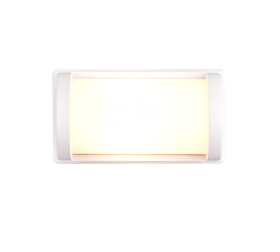 PUELO | Wall lamp | White mat | Diecast aluminium