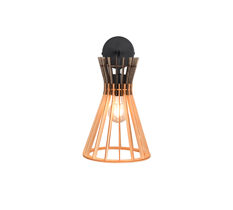 ALICE | Wall lamp | Black mat | Metal