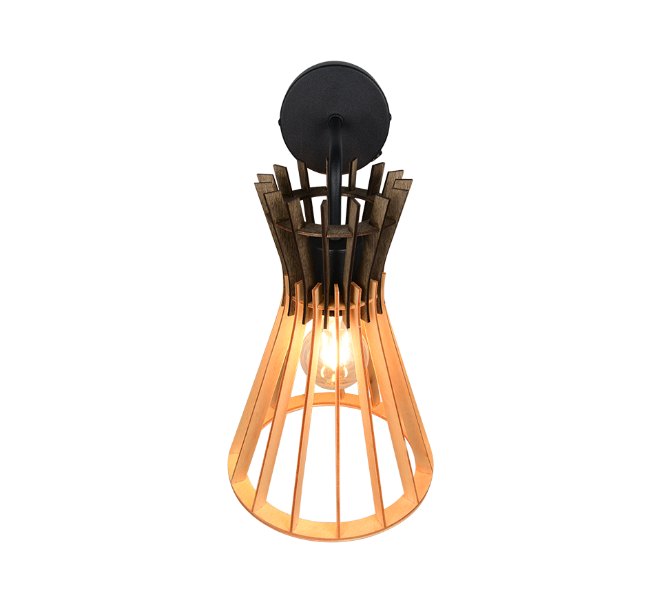 ALICE | Wall lamp | Black mat | Metal