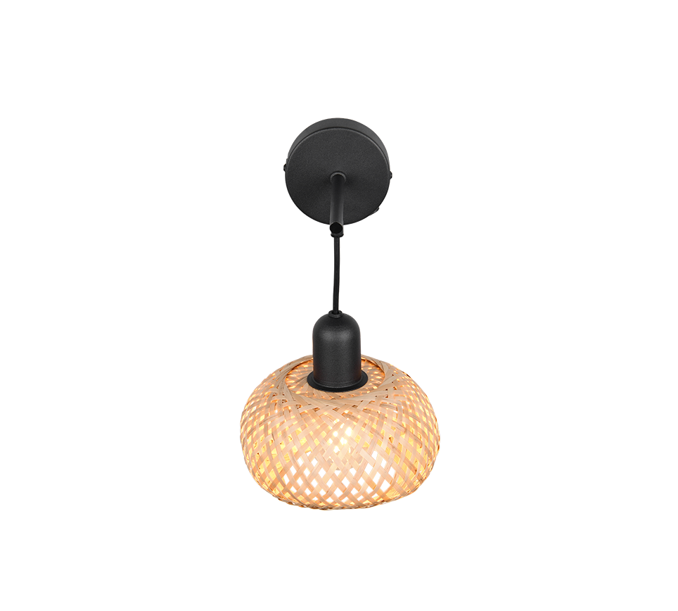 LEONIE | Wall lamp | Black mat | Metal