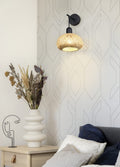 LEONIE | Wall lamp | Black mat | Metal