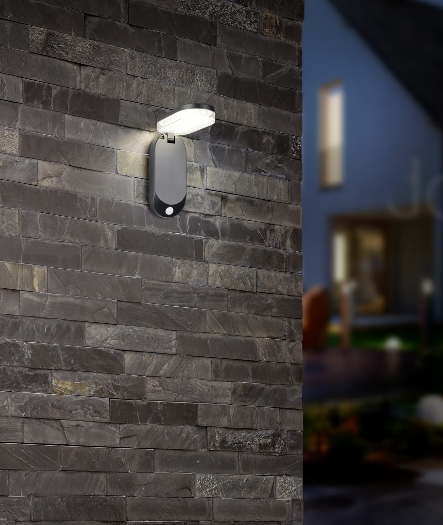 LAGOAS | Wall lamp | Black | Plastic