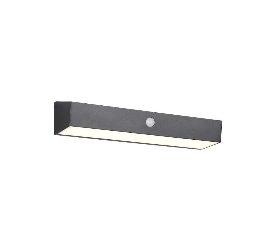 SILVES | Wall lamp | Black | Plastic