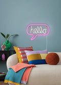 HELLO | Wall lamp | Transparent clear | Plastic