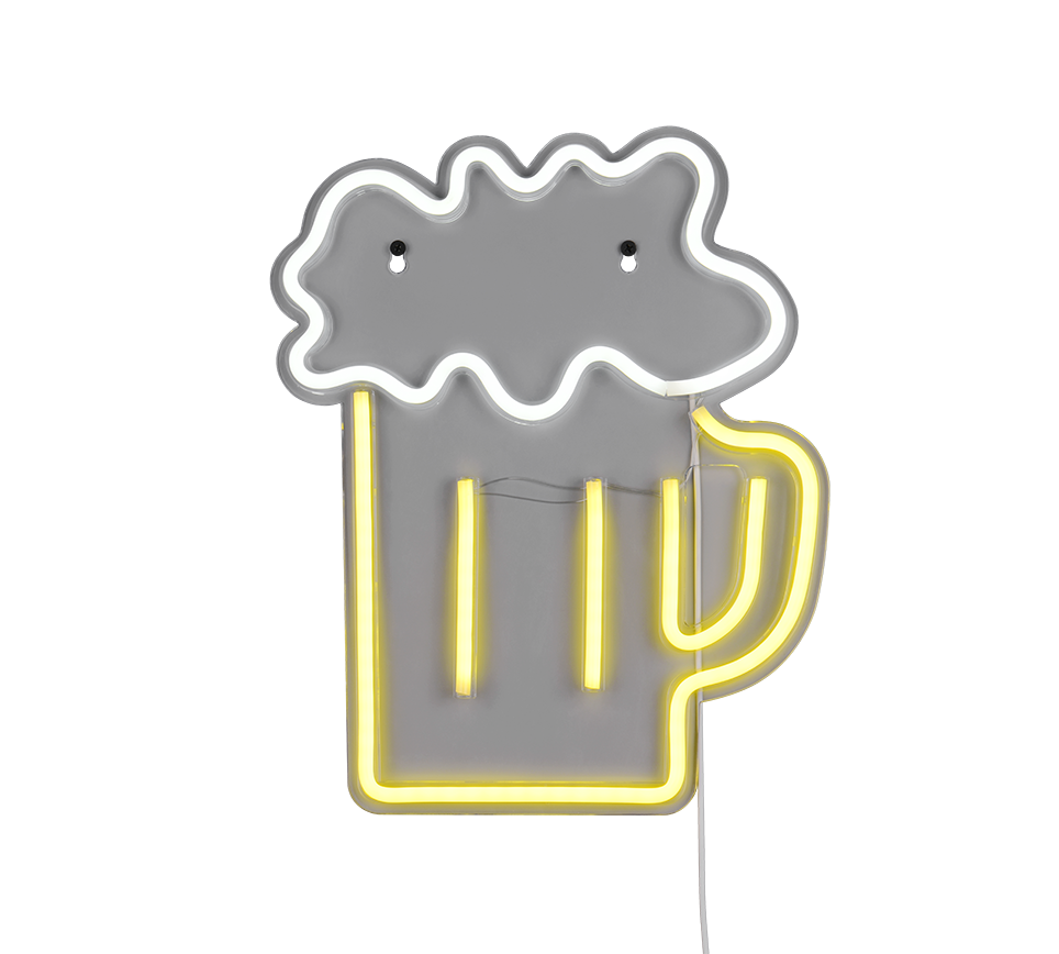 BEER | Wall lamp | Transparent clear | Plastic