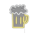 BEER | Wall lamp | Transparent clear | Plastic