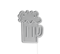 BEER | Wall lamp | Transparent clear | Plastic