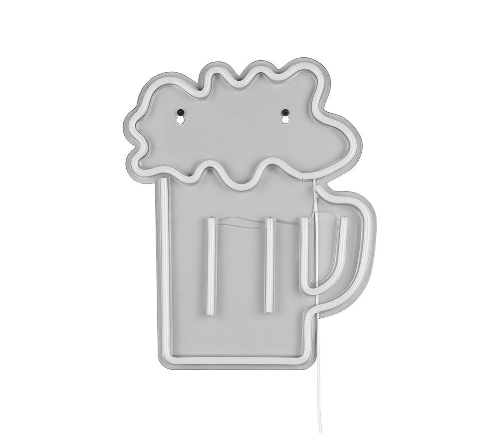 BEER | Wall lamp | Transparent clear | Plastic