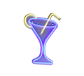 CHEERS | Wall lamp | Transparent clear | Plastic