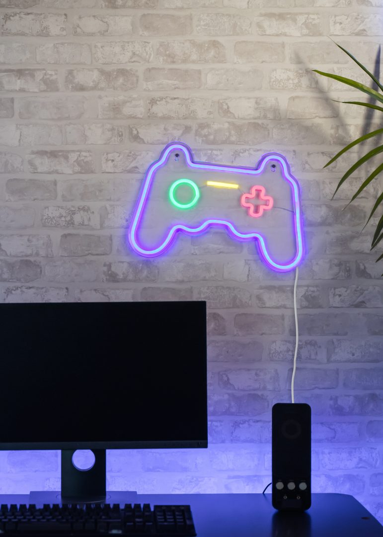 GAMER | Wall lamp | Transparent clear | Plastic