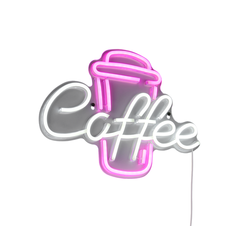 COFFEE | Wall lamp | Transparent clear | Plastic